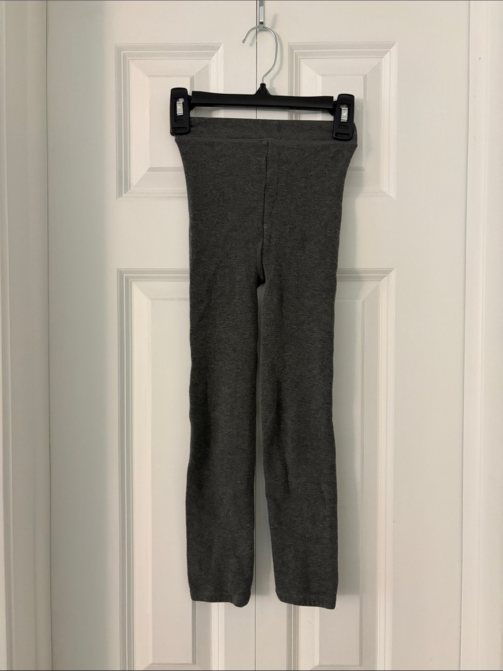 Uniqlo Heat tech Kids Stretch Knit Leggings - Gray